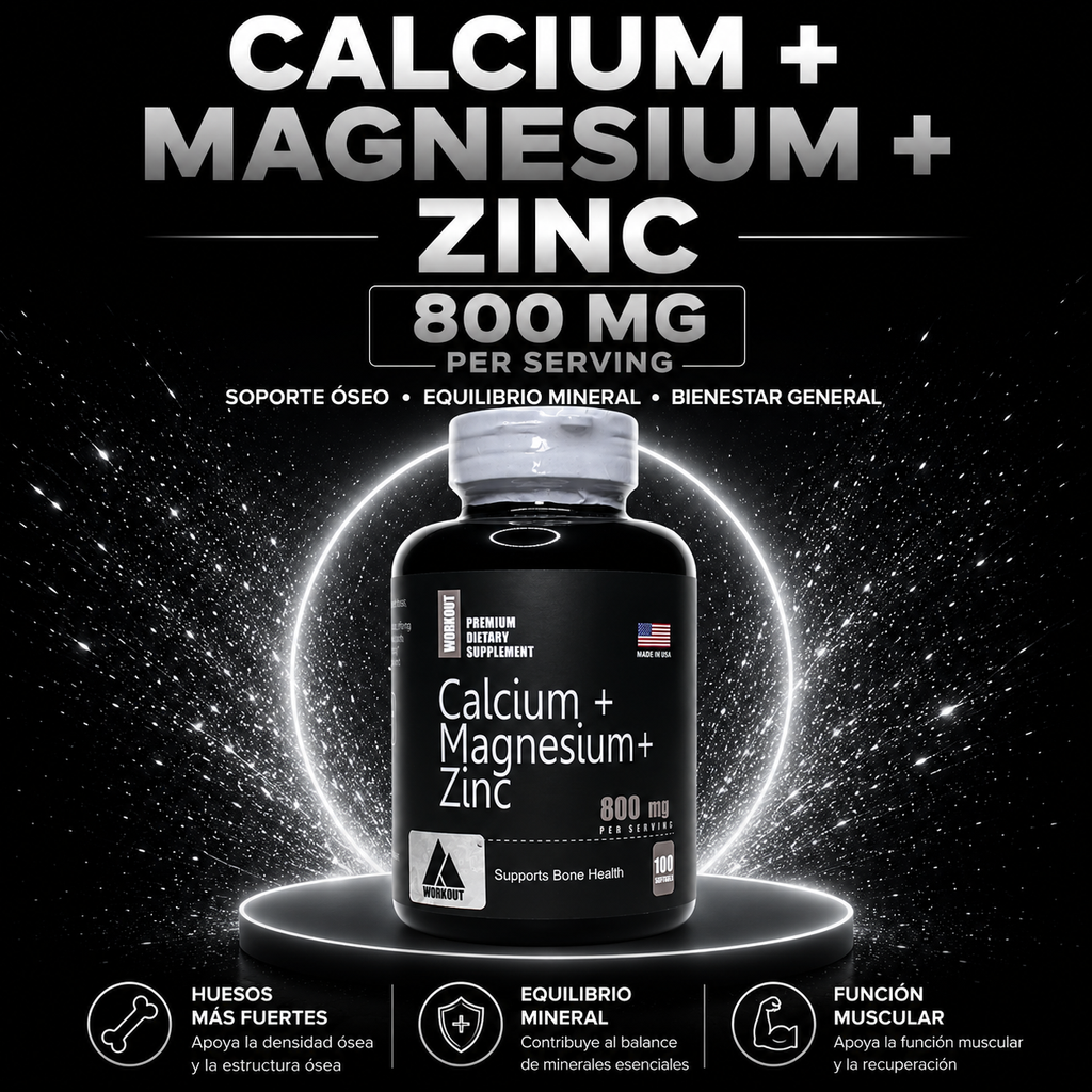 Calcium+ magnesium+ zinc
