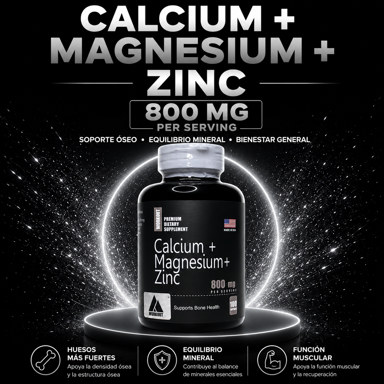 Calcium+ magnesium+ zinc