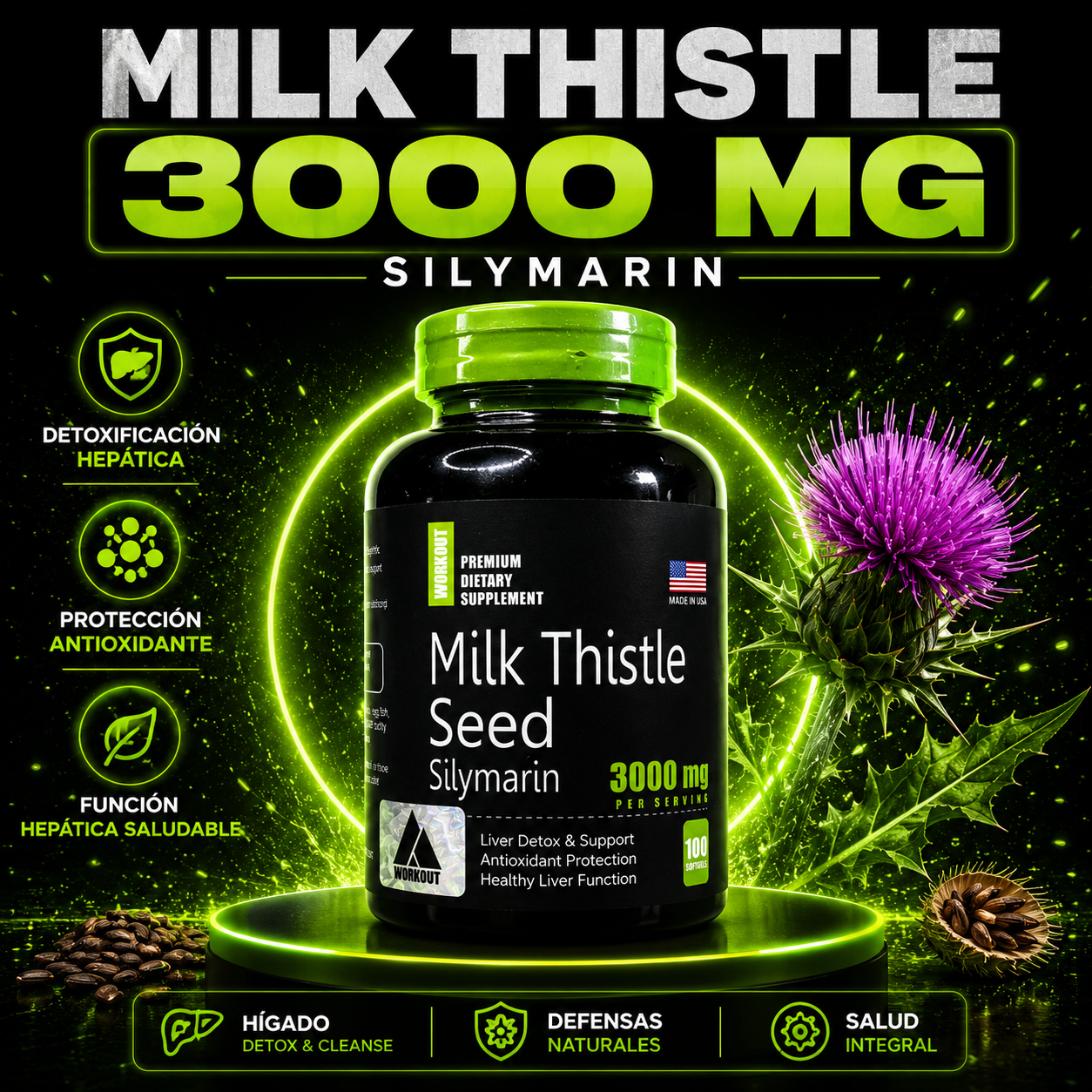 Milk Thistle Seed