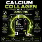 Calcium collagen with D3