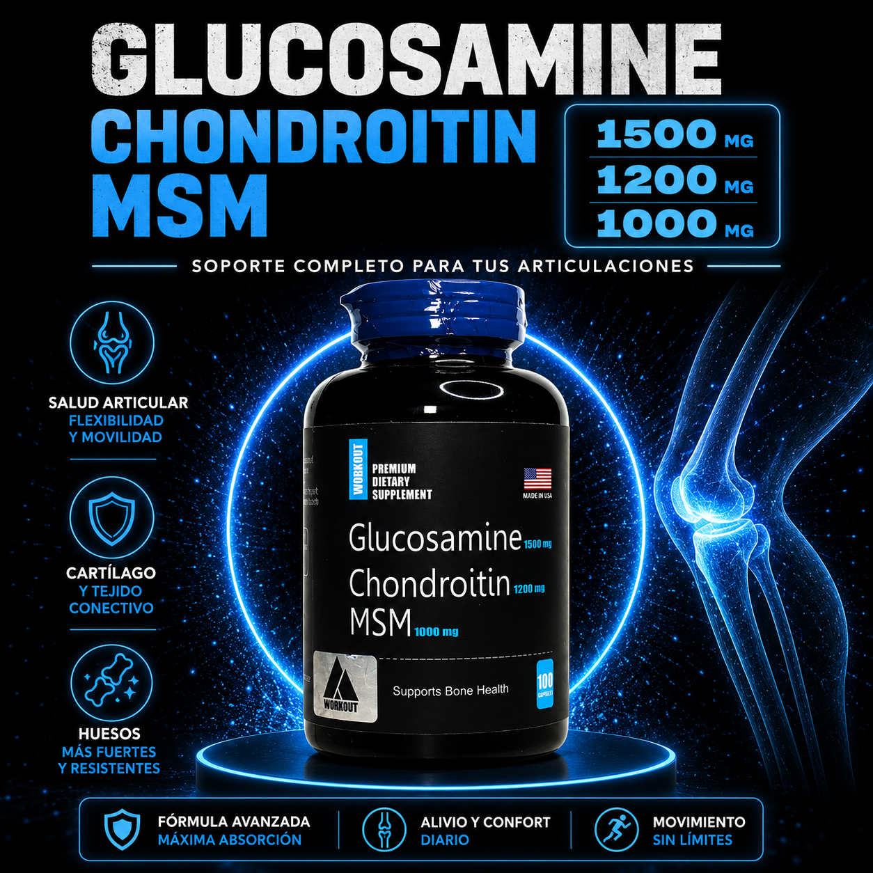 Glucosamina + Chondroitin