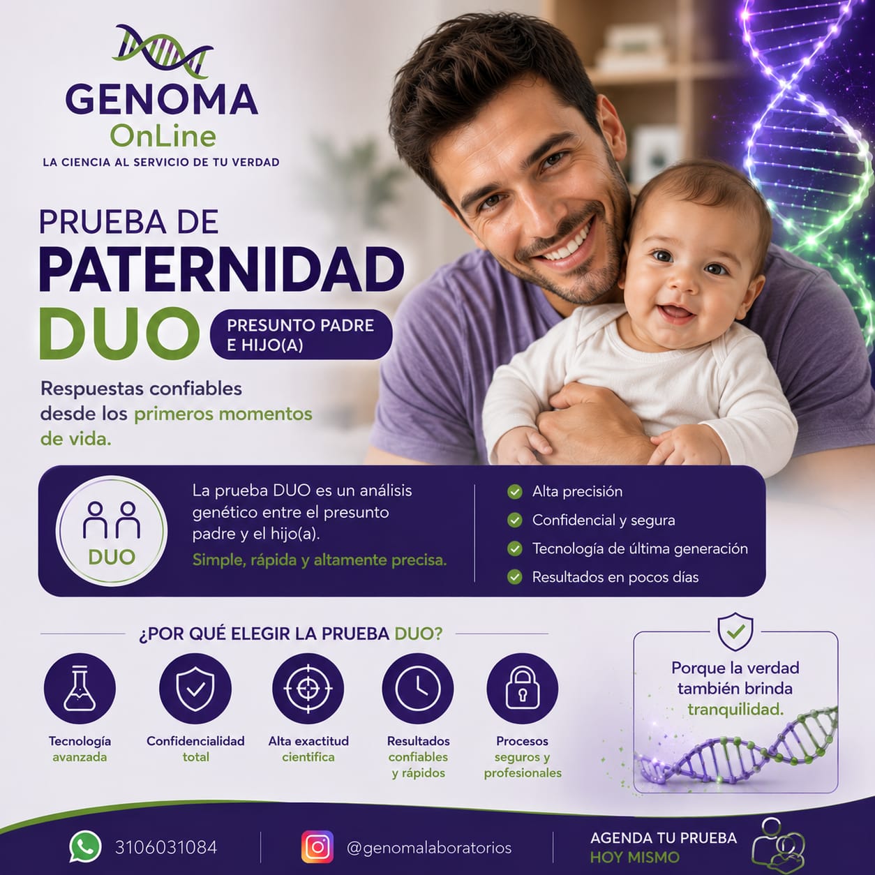 Pruebas de Paternidad
