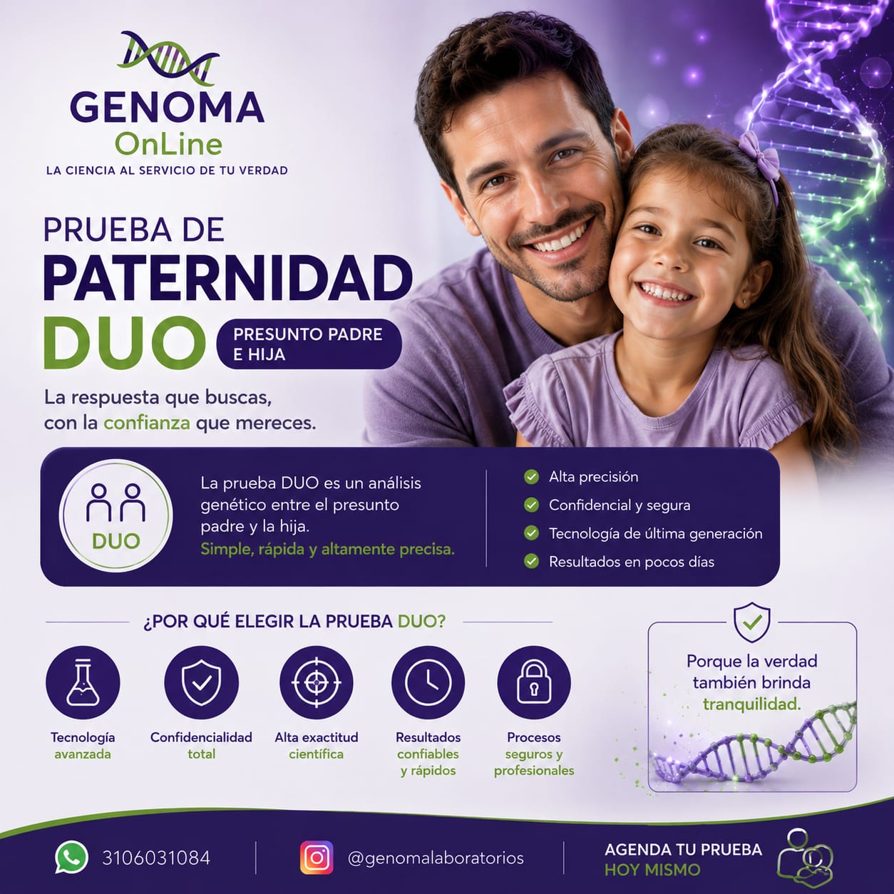 Pruebas de Paternidad