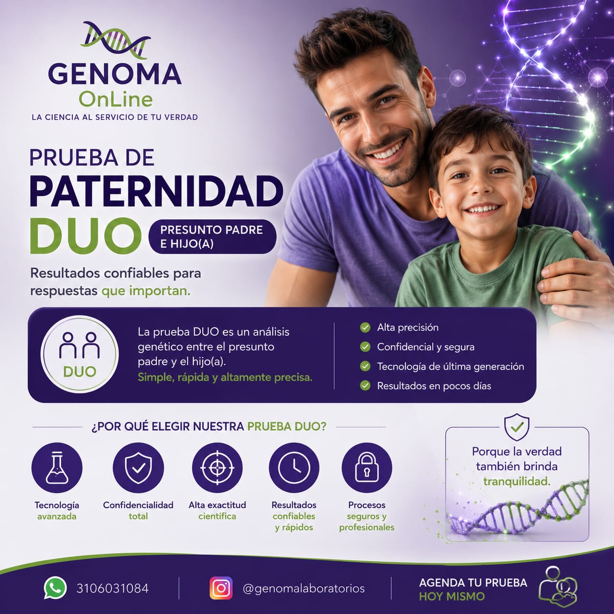 Pruebas de Paternidad