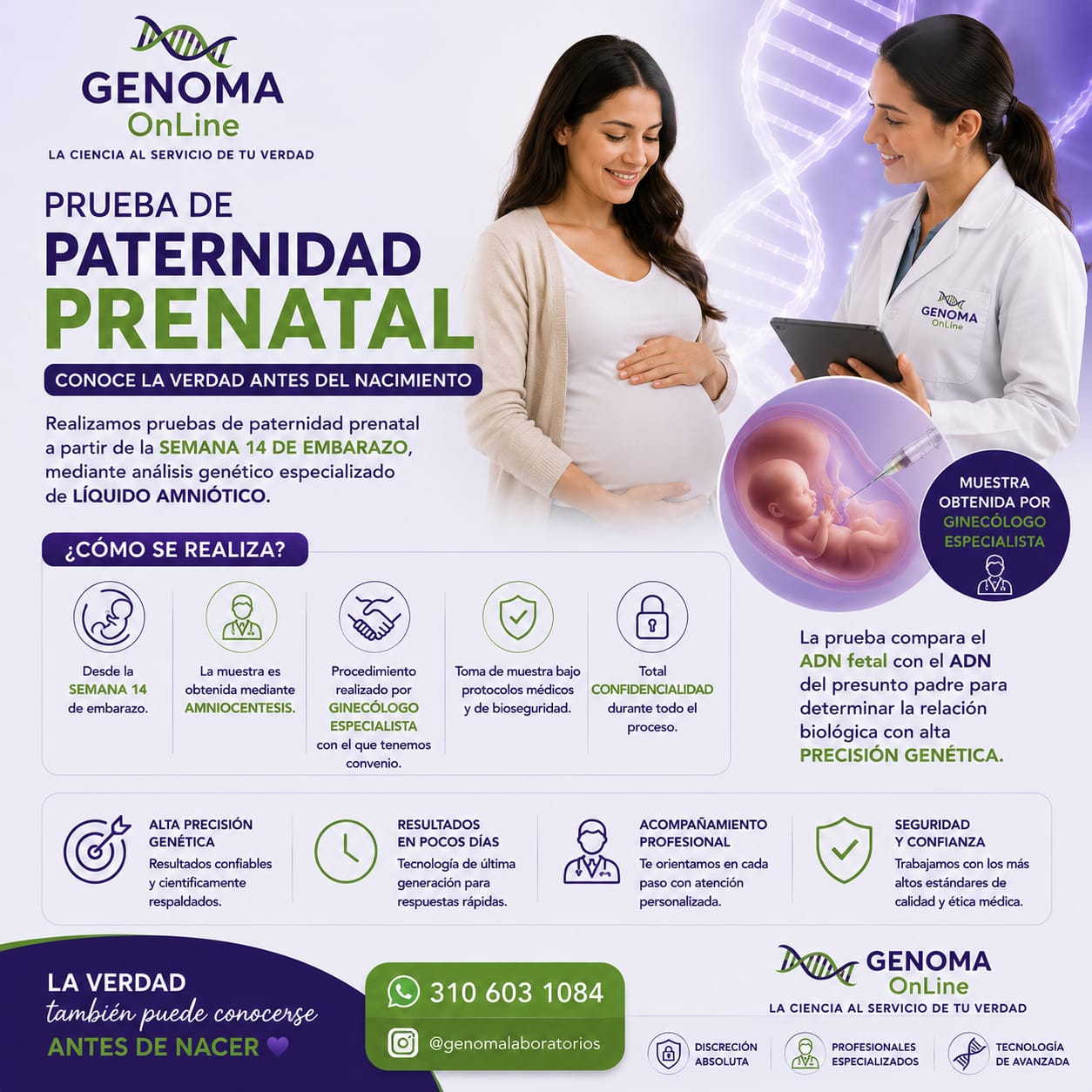 Pruebas de Paternidad