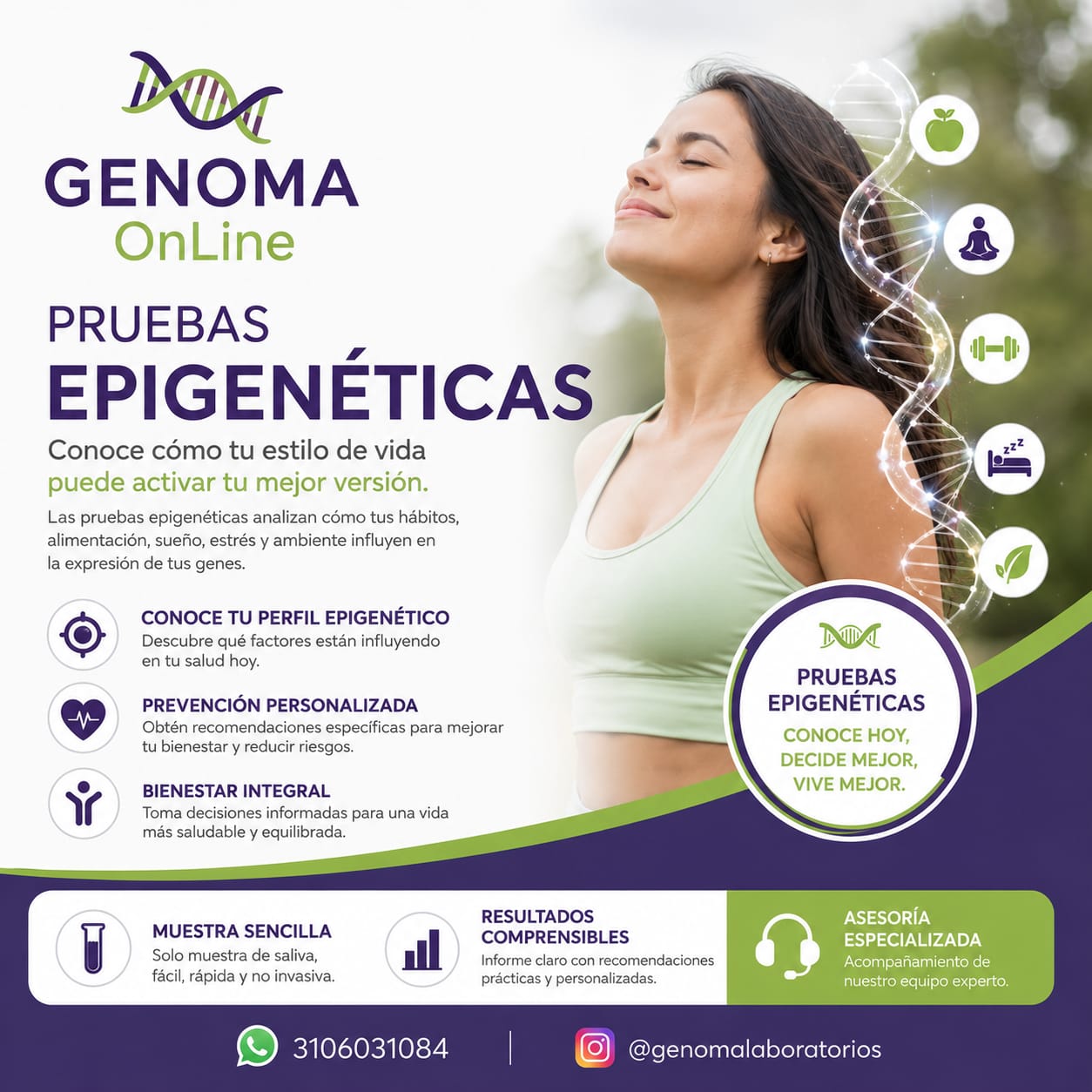 Pruebas de filiación epigeneticas